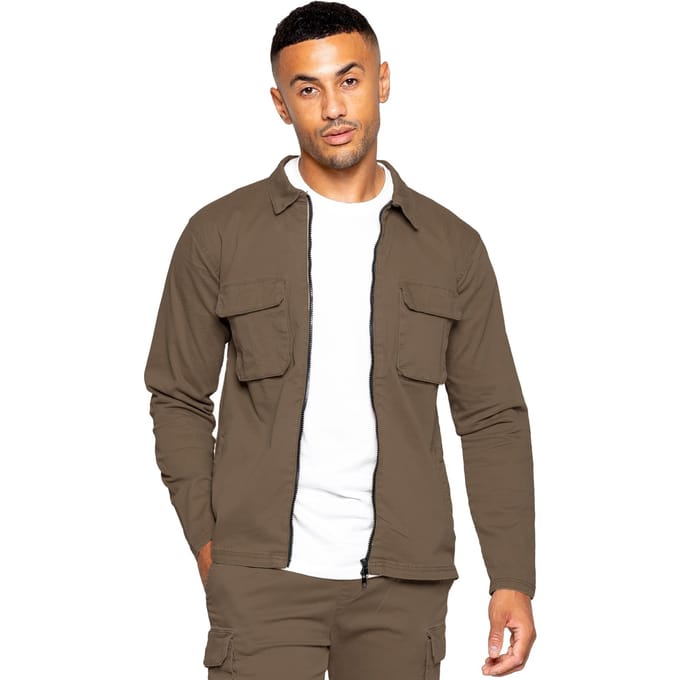 Enzo | Heren cargo-overshirtjack