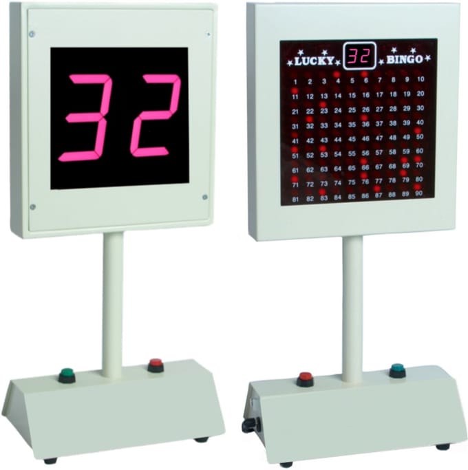 Elektronische Bingomachine Lucky Bingo