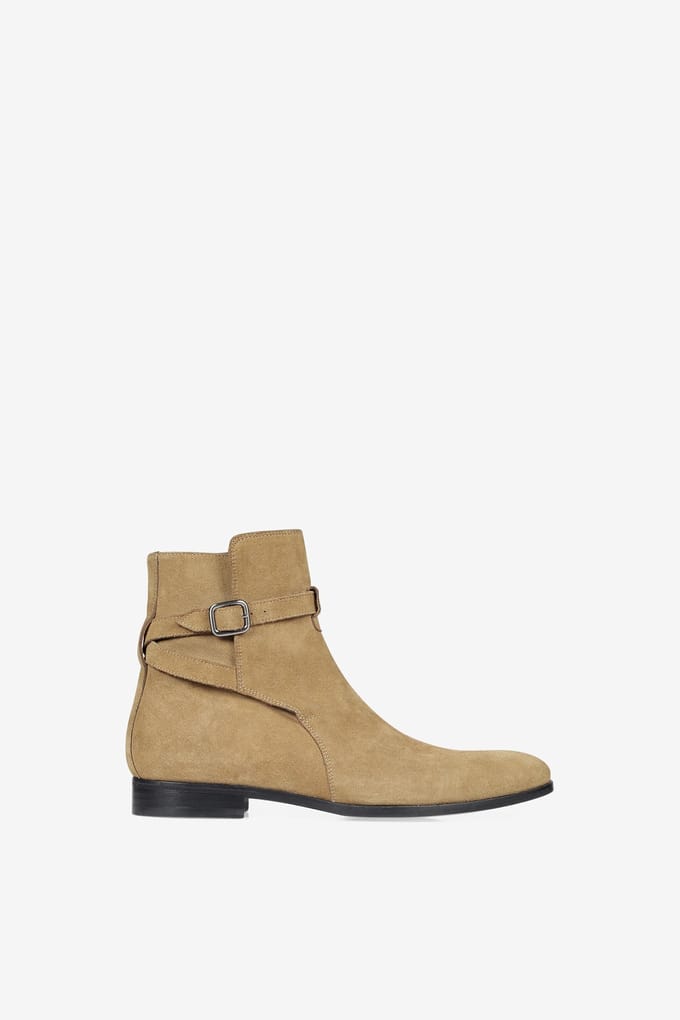IRO Paris Johd Suede Low Boots Beige Größe: 44 | Stiefel Outlet | Herren | Braun