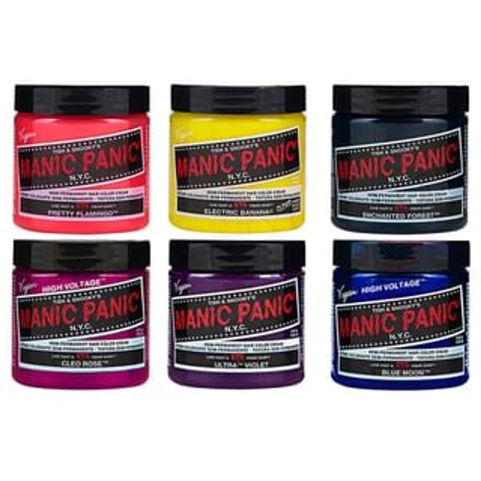 MANIC PANIC - Hair Color Cream MC11038 Voodoo Blue