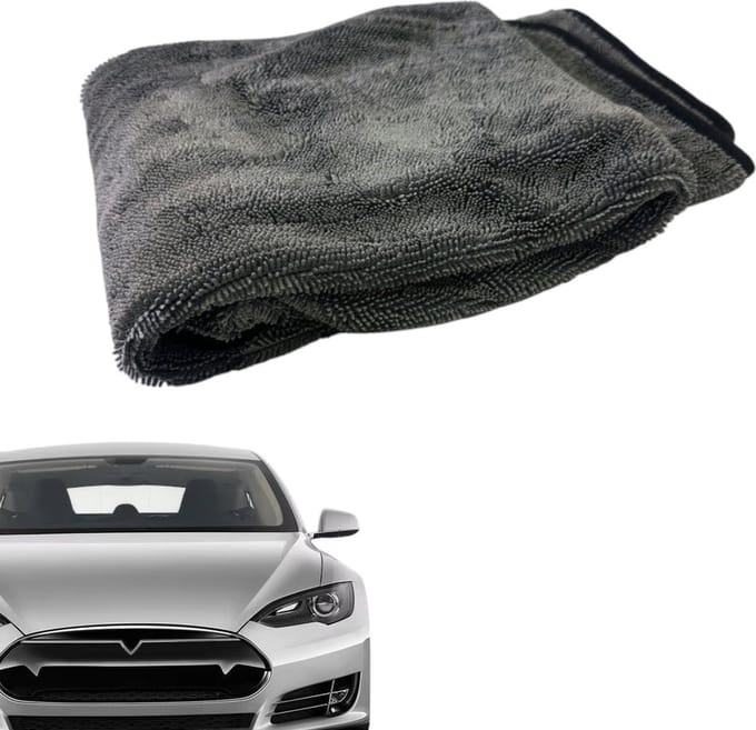 Microvezel Droogdoek 600 GSM 50x80 cm – Zacht & Absorberend – Voor Auto, Badkamer, Glas & Huisdieren