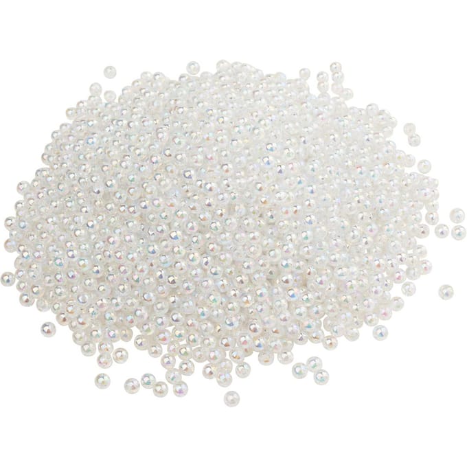 VBS Kralen "Helder iriserend", 250 g - Ø 5 mm