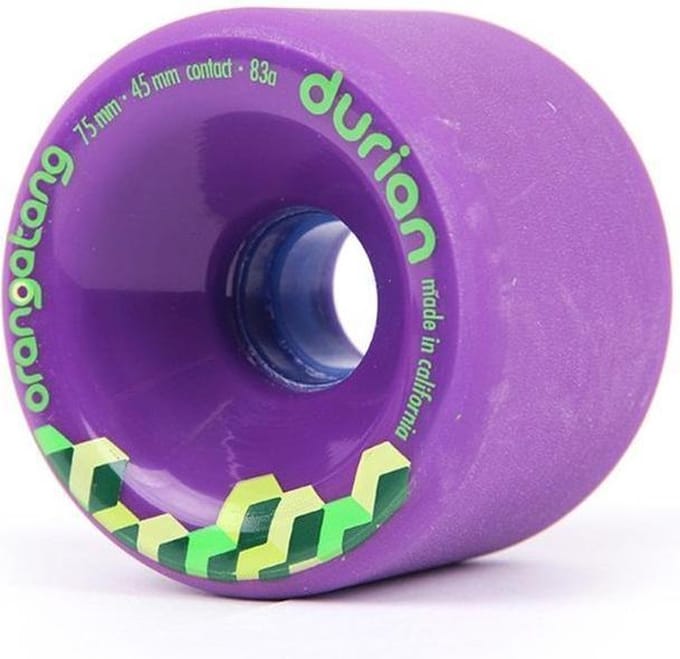 Durian Longboard wielen 75mm Paars (set van 4)