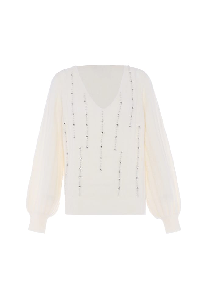 Faina Jumper Dames wolwit