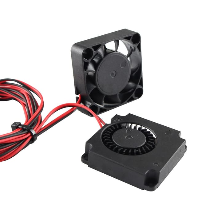 DC 24V Extruder Hot End Ventilator en Turboventilator Compatibel voor Creality Ender 3Ender 3 Pro 3D-printer gray