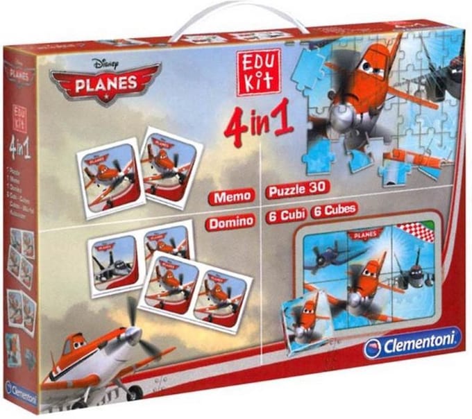 Clementoni Edukit 4 in 1 - Planes