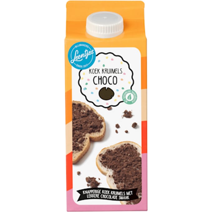 Koek Kruimels Chocolade