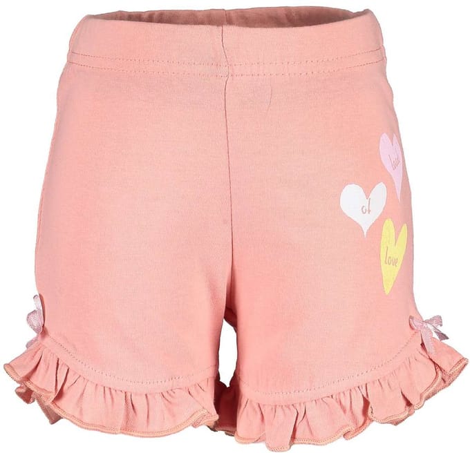 Blue Seven - Meisjes short - Zalmroze - Maat 68