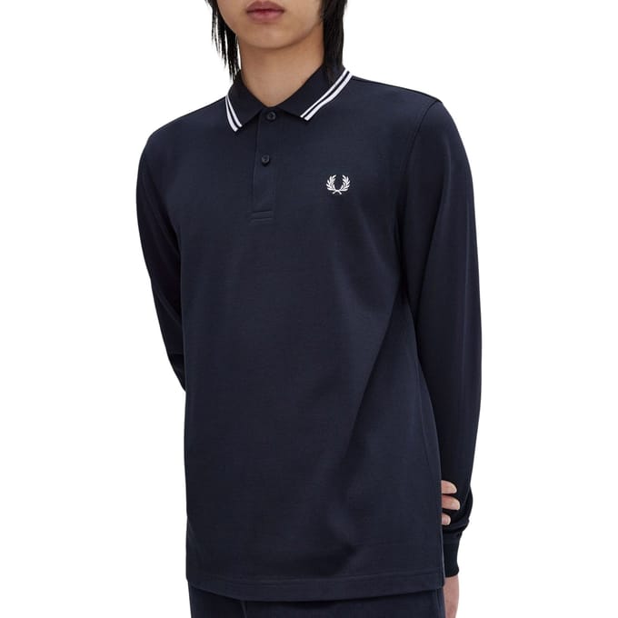 Fred Perry LS Twin Tipped Polo