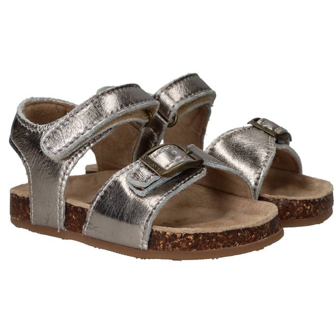 Shoesme Sandalen - Meisjes - Zilver - Maat:30