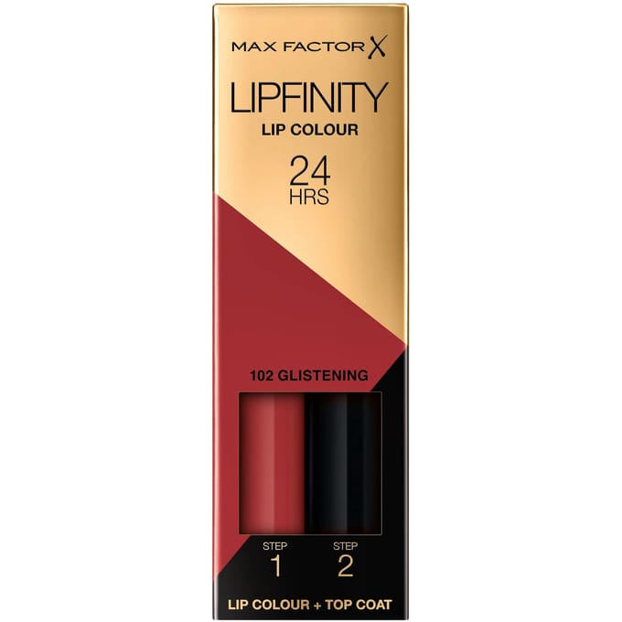 Max Factor - Lipfinity 24Hrs - Long Lasting Lipstick 4.2G 102 Glistening
