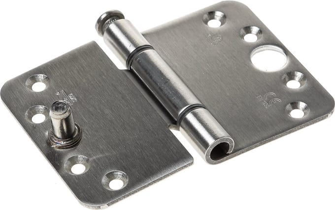 BSW Scharnier V RD 818 STD - RVS - 89 x 102 x 3 mm - met veiligheidspen