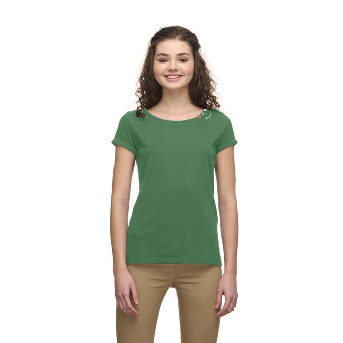 Katoenen dames-T-shirt Ragwear Florah