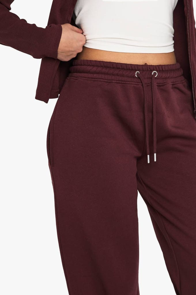 boohoo Dames Jogger met rechte pijpen | Chocolate | Maat: Medium