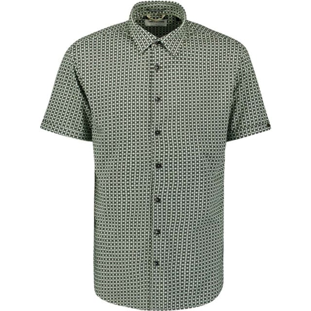 No Excess Shirt short sleeve jersey allover p dark moss