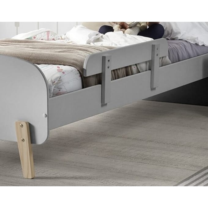 LUCEVI - Kiddy Bedhekje - Hout - Grijs - 90.5x5.5 x24.5 cm