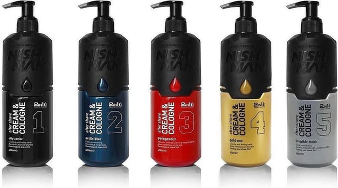 Nishman Cream Cologne After Shave 1.2.3.4.5