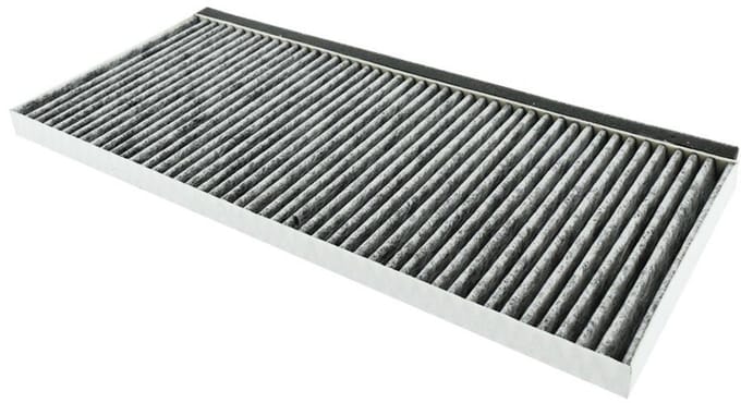 AllSpares CleanAir Koolstoffilter geschikt voor Bosch 17006837 (455x203x23mm)