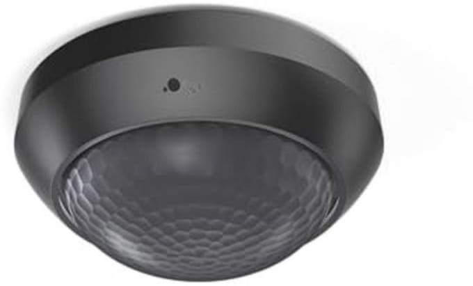 Bewegingsmelder met 360 graden sensor voor binnen en buiten - Max. 2000 W, 12 m bereik, plafondmontage