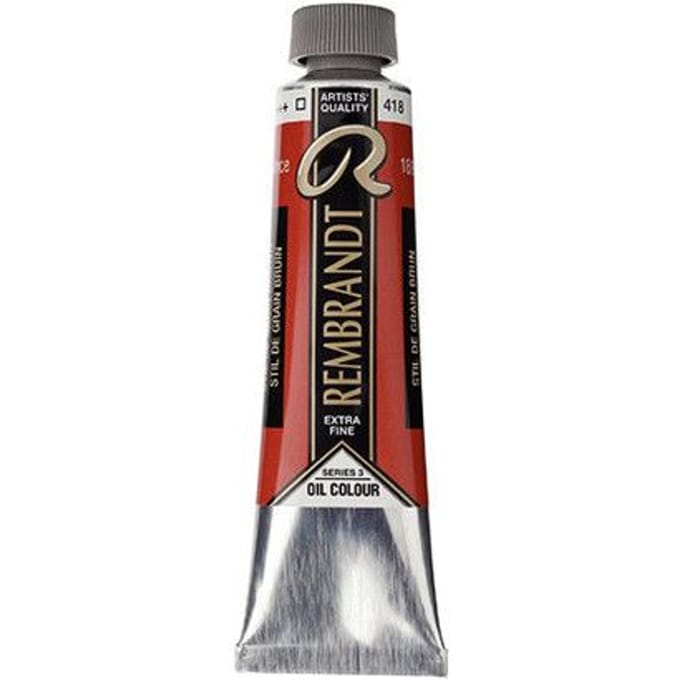 Rembrandt Olieverf Tube 40 ml Stil De Grain Bruin 418