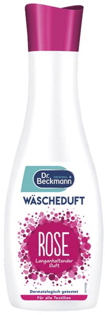 Dr Beckmann Wasparfum - Roos - 250 ml - Langdurige geur - Voor alle soorten textiel