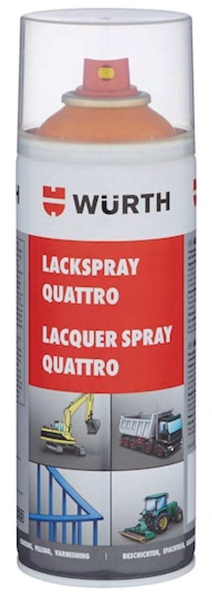 Wurth - Lakspray quattro - laksprayquattro inhoud 400 ml