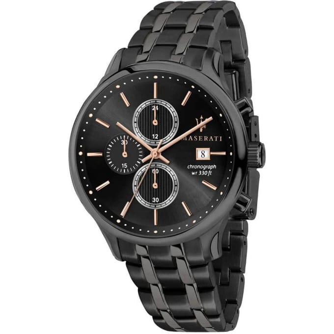 Maserati R8873636003 Heren Horloge 43mm 10ATM