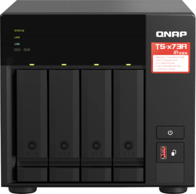 QNAP TS-473A-8G - NAS-server