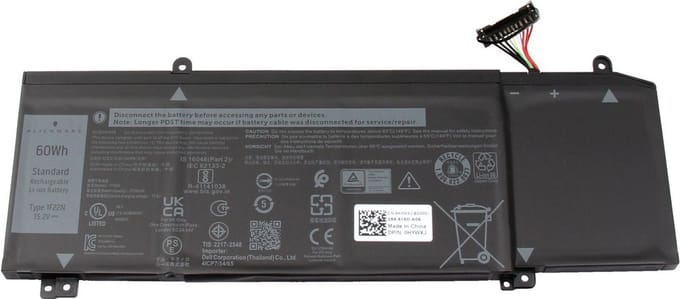 Dell 451-BCHR Batterij - 60Wh - 15,2V