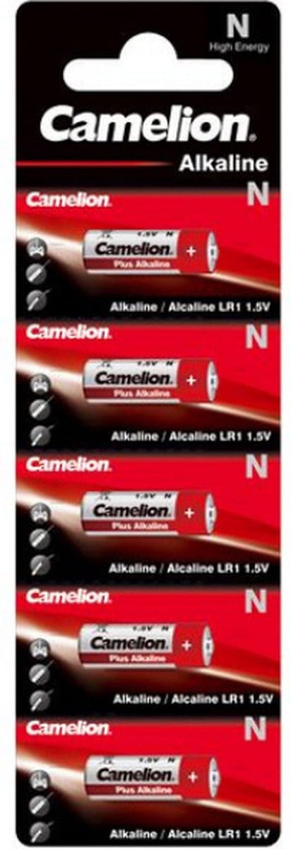 Camelion LR1-BP5 Alkaline Batterij - 1.5V - 5 Stuks