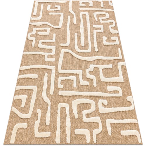 Kleden Rugsx SPARK 0711A beige / room tapijt - 80x150 cm
