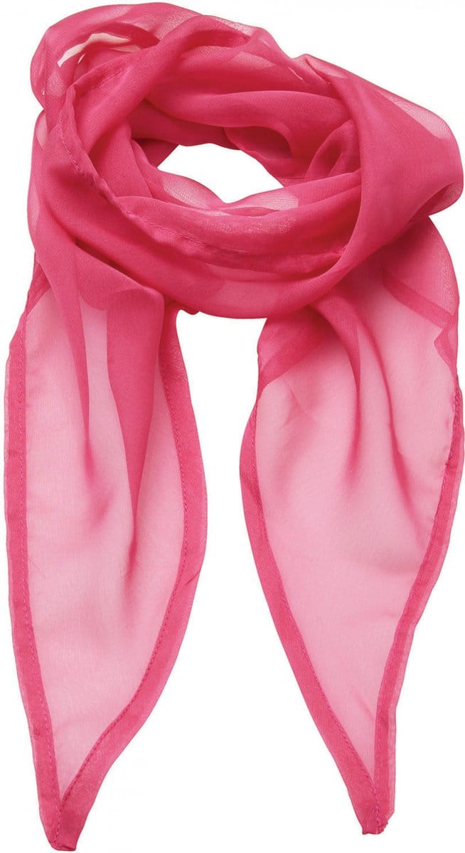 Premier Ladies Chiffon Scarf PR740 - Fuchsia - One size
