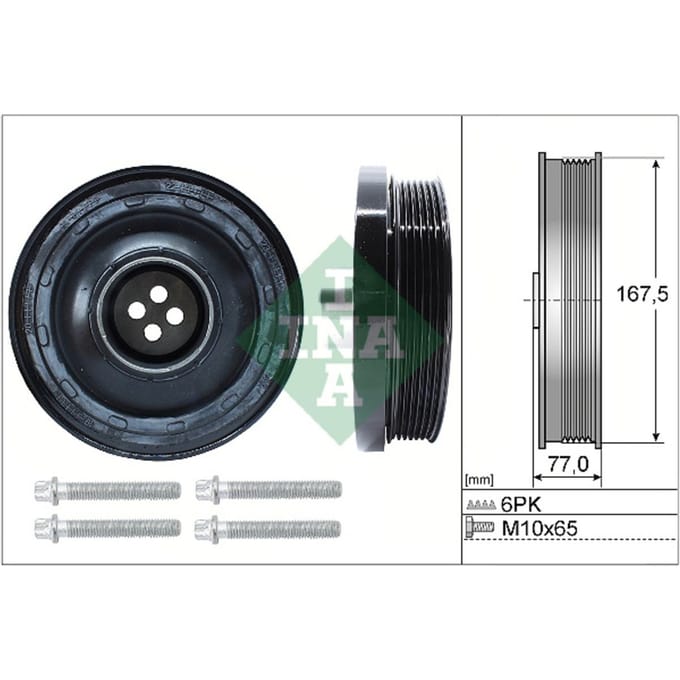 Schaeffler Ina Riemschijvenset, krukas INA 544 0137 20