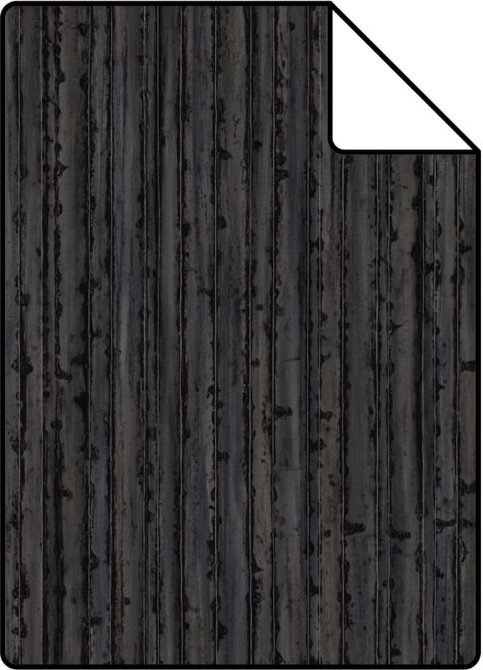 Proefstaal Origin Wallcoverings behang bamboe bruin zwart - 26,5 x 21 cm - 347406-S
