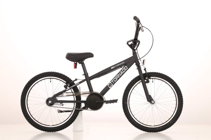 Royal-Bugatti Tornado 20 inch BMX wiel - matzwart
