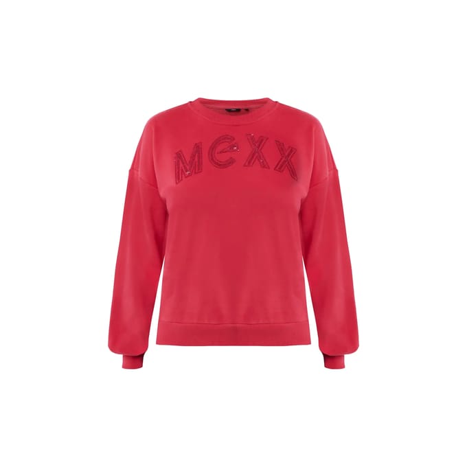 Dames sweatshirt relaxed fit Mexx Oleander