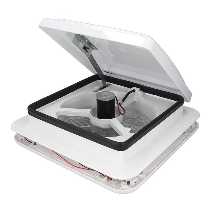 RV Dakventilator 12V 3.6W Omkeerbare Afzuigventilator Luchtventilatie Plafondventilator met Licht voor Boot