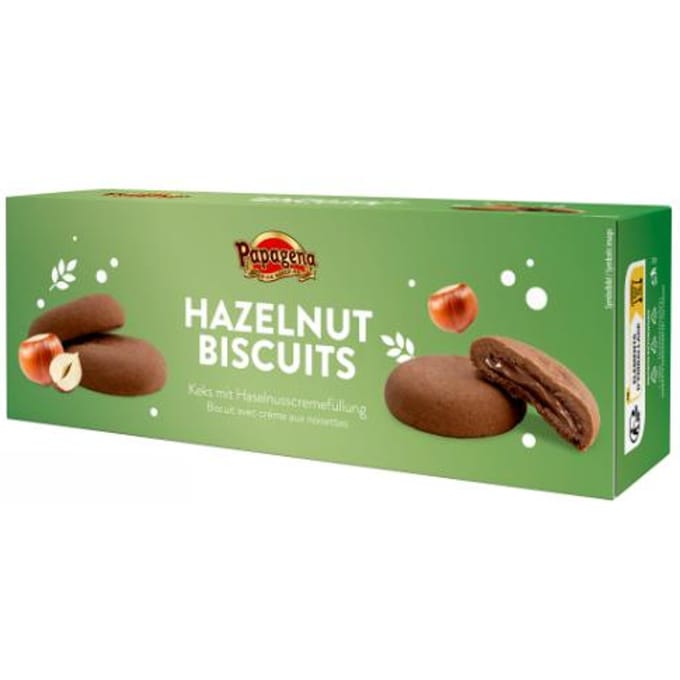Papagena Koekjes met Hazelnootcrème 150 g