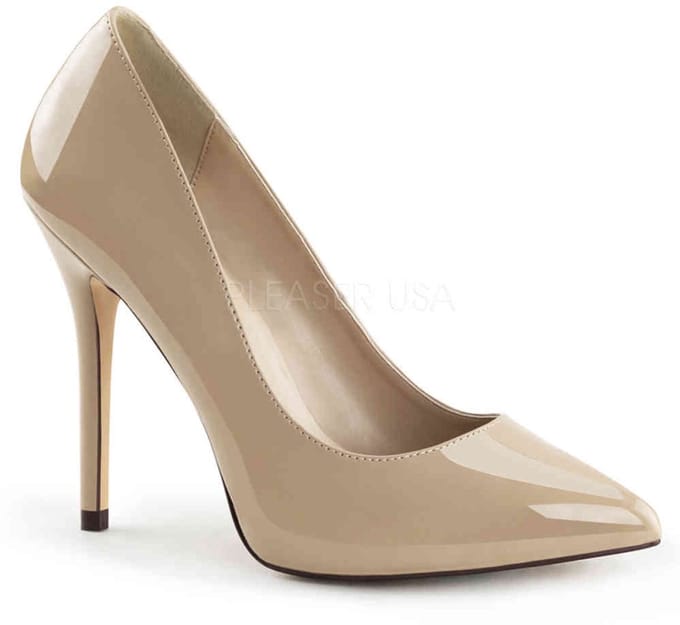 EU 35 = US 5 | AMUSE-20 | 5 Heel, 3/8 Hidden Platform Pump