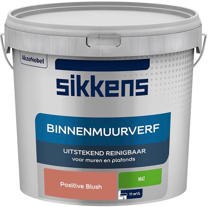 Sikkens - Binnenmuurverf Mat - Positive Blush - Mengverf - 5 L
