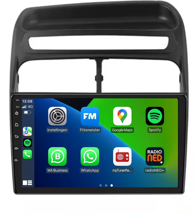 CarPlay autoradio geschikt voor Fiat Punto Linea | 2007 t/m 2012 | Android 13 | Draadloos Apple CarPlay & Android Auto | 2GB + 32GB | 8-Core processor | Davilon | 2025 model | 2007 2008 2009 2010 2011 2012 | Bluetooth & Wifi