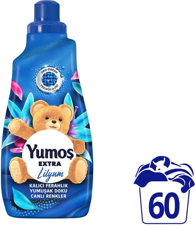 Yumos Wasverzachter Extra Geconcentreerd Lilium 1440 ml - 60 Wasbeurten