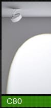 Occhio - Più alto volt C80 Plafondlamp - brons