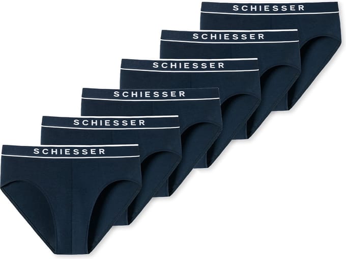Schiesser Heren rio-slip / onderbroek 6 pack 95/5 Cotton
