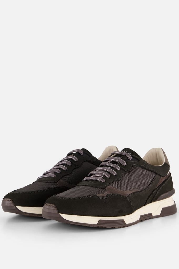 Van Lier Sneakers grijs Nubuck - Maat 44