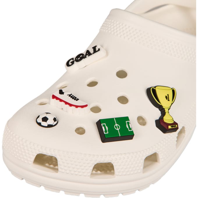 Crocs Soccer Star 5 Pack Accessoires Veelkleurig