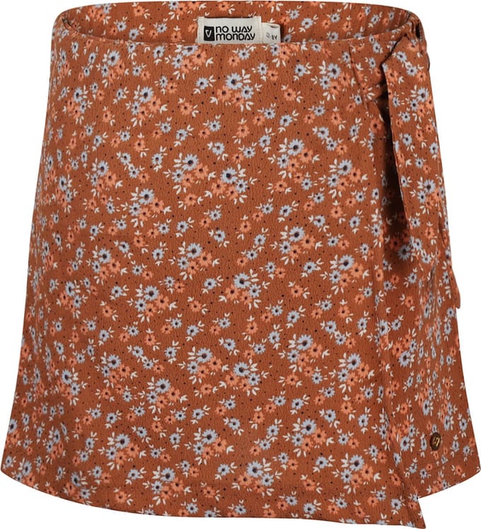 No Way Monday - Meisjes Skort - Brown - Maat 110