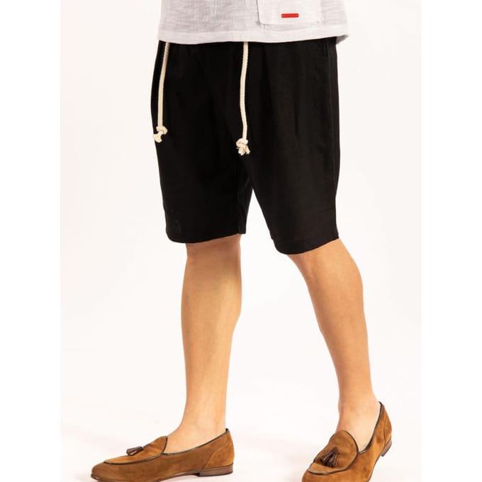 Takeshy Kurosawa shorts Lino Mannen zwart