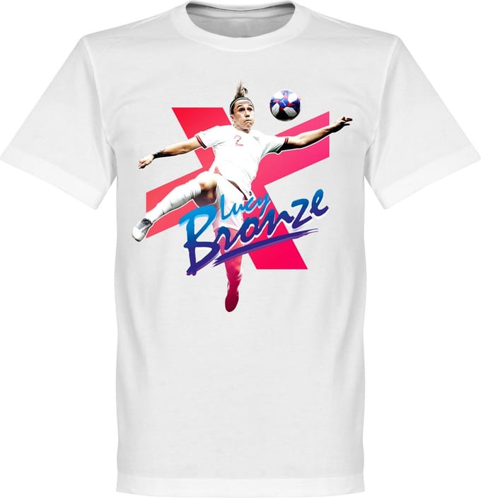 Lucy Bronze T-Shirt - Wit - XXL