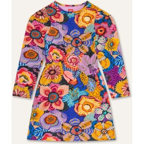 Oilily Drusty Jurk- maat110/5yr Antique Moss